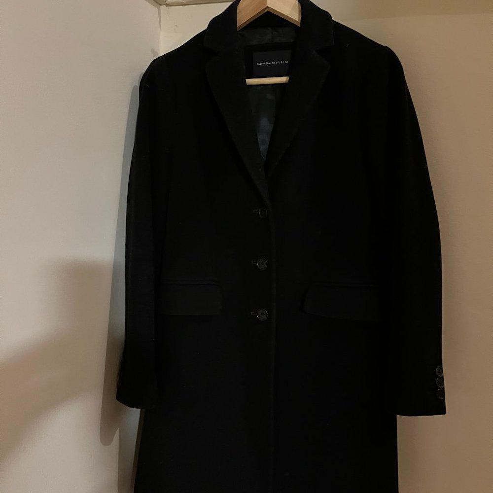 Banana Republic Wool Topcoat